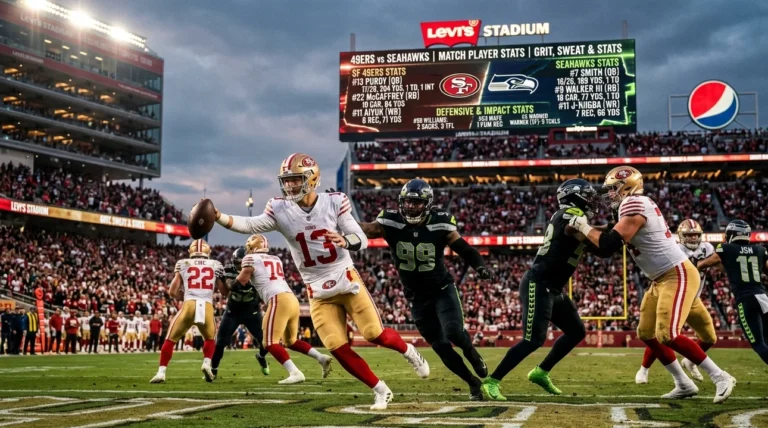 49ers vs seahawks match player stats