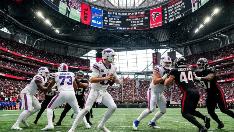 buffalo bills vs atlanta falcons match player stats