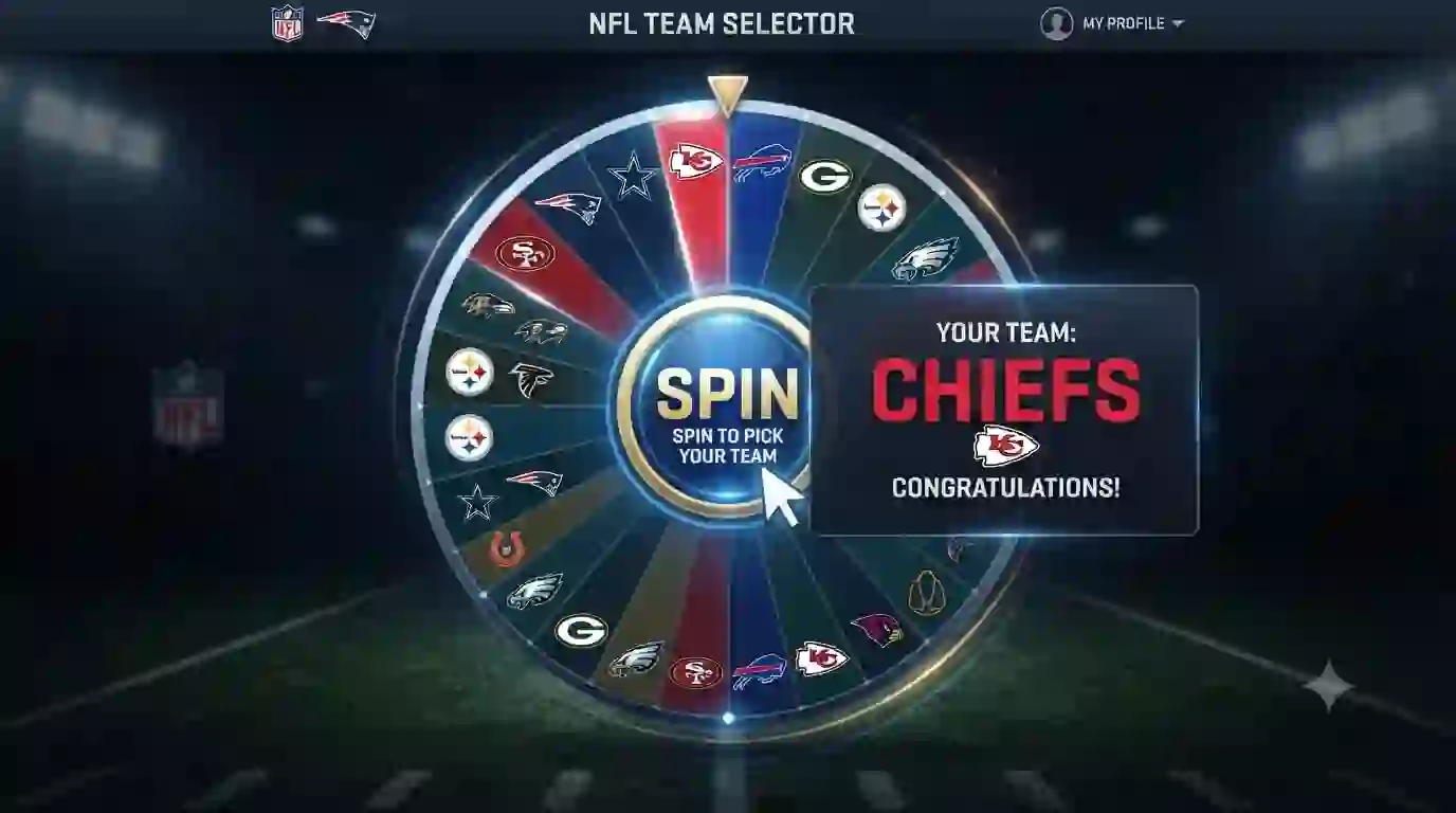 Random NFL Team Generator