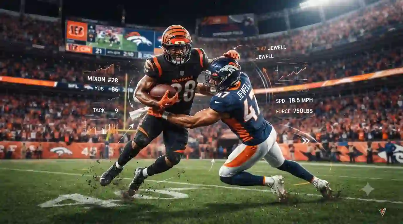 Cincinnati Bengals vs Denver Broncos Match Player Stats