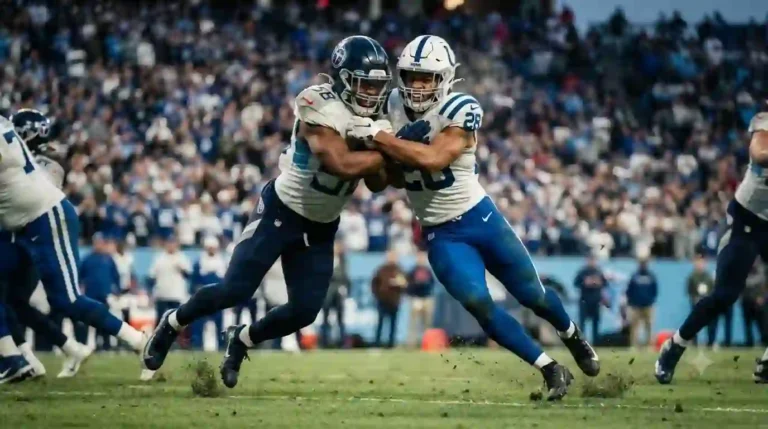 Indianapolis Colts vs Tennessee Titans Match Player Stats