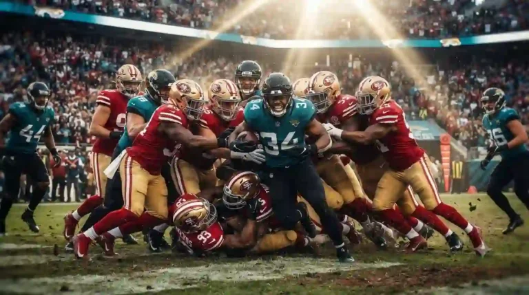 Jacksonville Jaguars vs 49ers Match Player Stats
