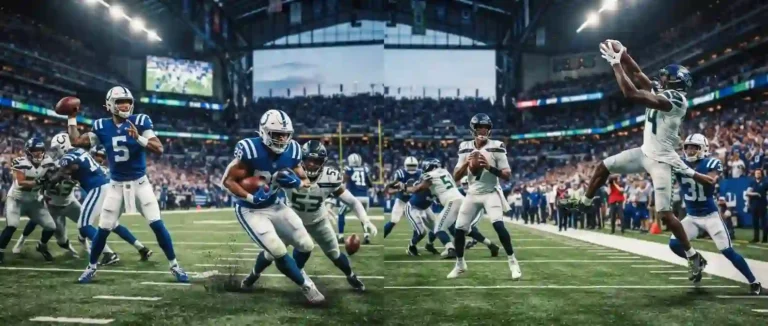 colts vs seahawks match player stats