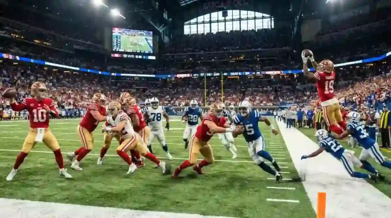 49ers vs colts match player stats