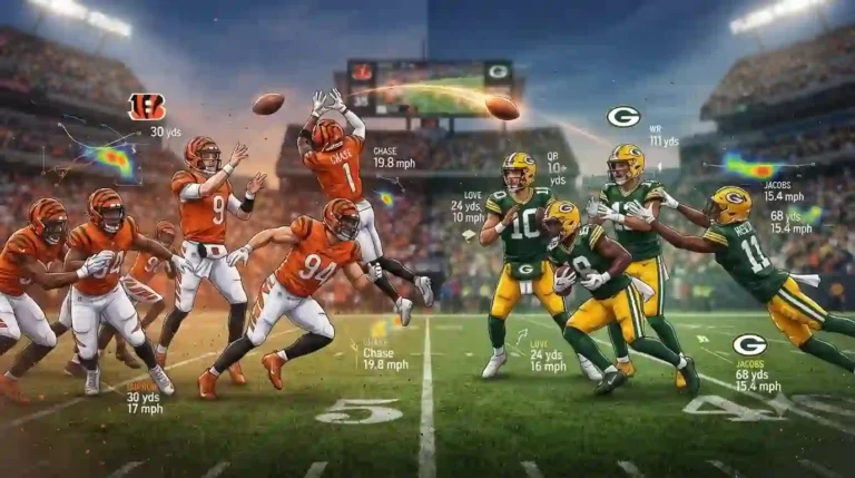 Bengals vs Green Bay Packers Match Player Stats