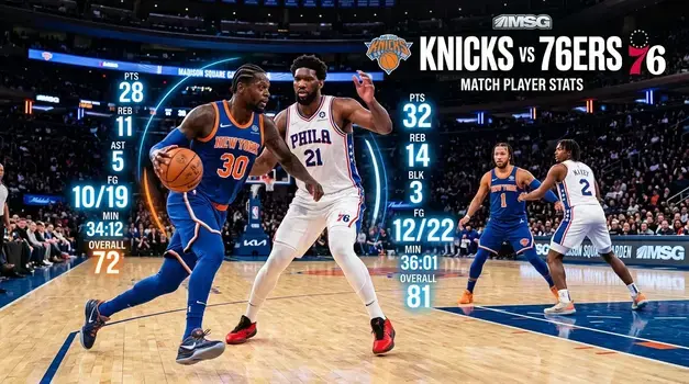 Knicks vs 76ers Match Player Stats: The Ultimate Rivalry Breakdown